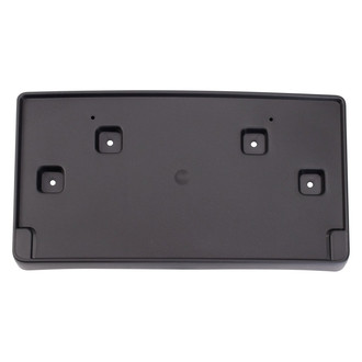 TRQ® - Black Front License Plate Bracket