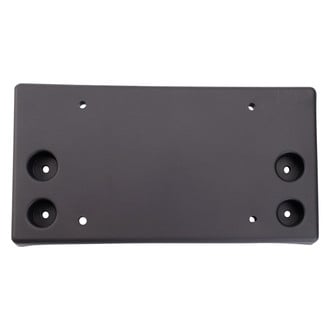 TRQ® - Black Front License Plate Bracket