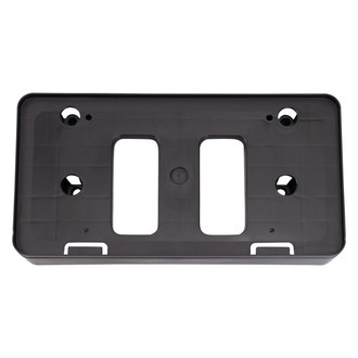 TRQ® - Black Front License Plate Bracket