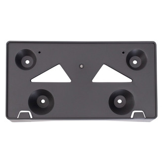 TRQ® - Black Front License Plate Bracket