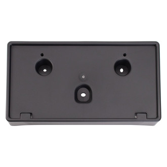 TRQ® - Black Front License Plate Bracket