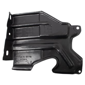 TRQ® - Driver Side Splash Shield