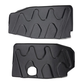 TRQ® - Driver and Passenger Side Splash Shield Set