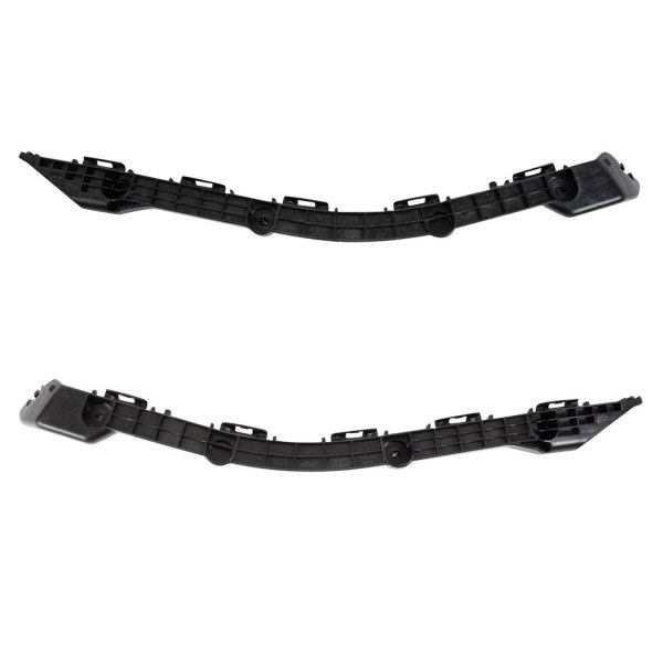 TRQ® - Rear Driver and Passenger Side Bumper Cover Retainer Brackets
