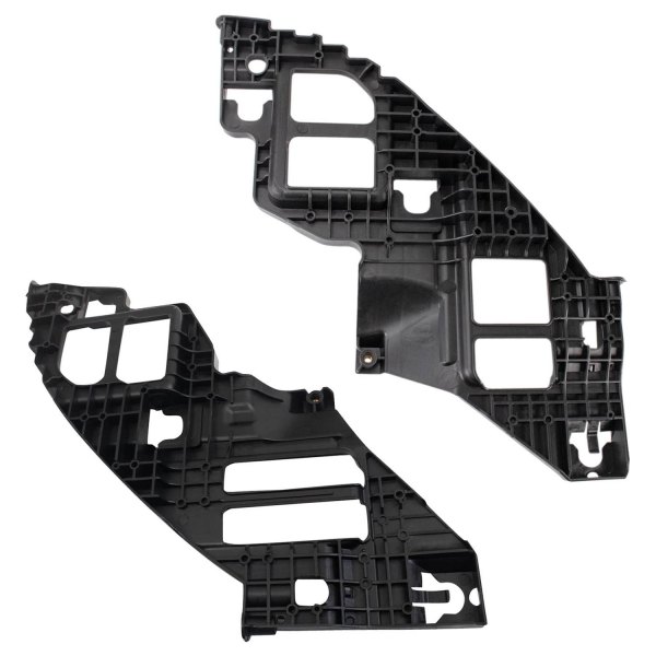 TRQ® - Front Driver and Passenger Side Inner Bumper Cover Guide Bracket Set