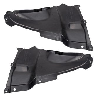 TRQ® - Front Driver and Passenger Side Fender Splash Shield Set