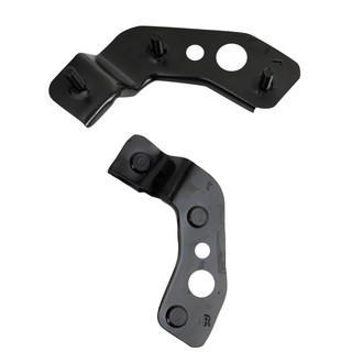 TRQ® - Front Outer Driver and Passenger Side Bumper Brackets