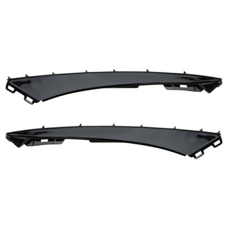 TRQ® - Front Lower Driver and Passenger Side Bumper Cover Moldings