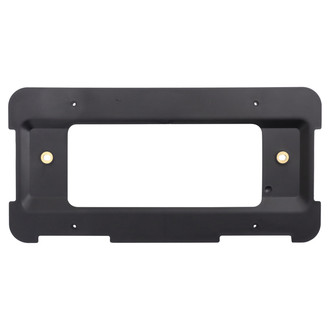 TRQ® - Black Rear License Plate Bracket