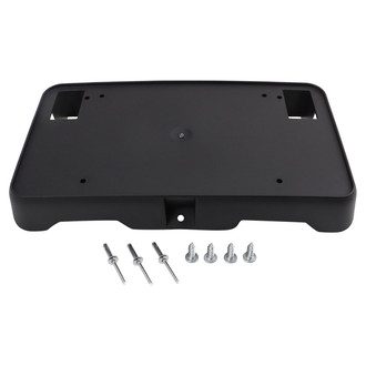TRQ® - Black License Plate Bracket