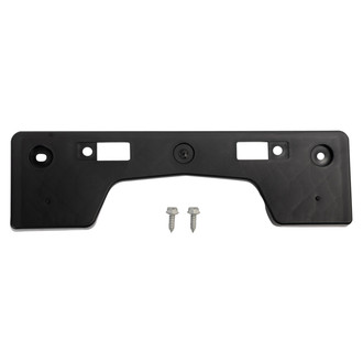 TRQ® - Black Front License Plate Bracket