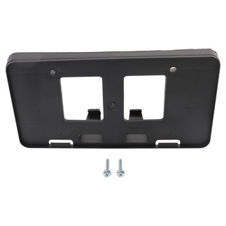 TRQ® - Black Front License Plate Bracket