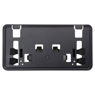 TRQ® - Black Front License Plate Bracket