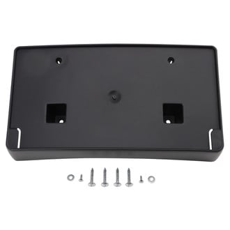 TRQ® - Black License Plate Bracket