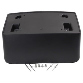 TRQ® - Black License Plate Bracket
