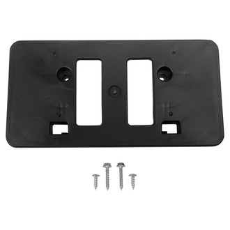 TRQ® - Black License Plate Bracket
