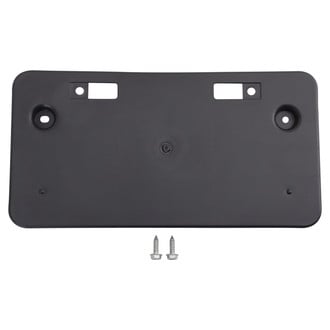 TRQ® - Black License Plate Bracket