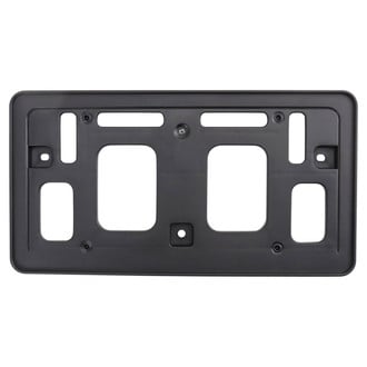 TRQ® - Black License Plate Bracket