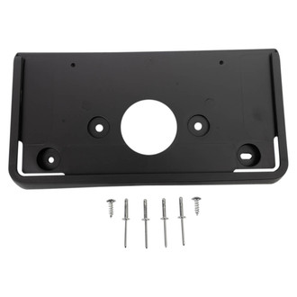 TRQ® - Black License Plate Bracket