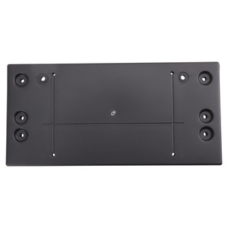 TRQ® - Black License Plate Bracket