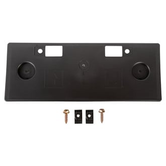 TRQ® - Black License Plate Bracket