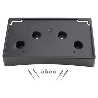 TRQ® - Black License Plate Bracket