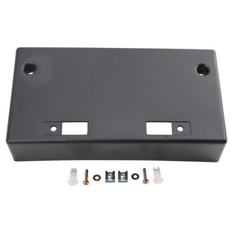 TRQ® - Black License Plate Bracket