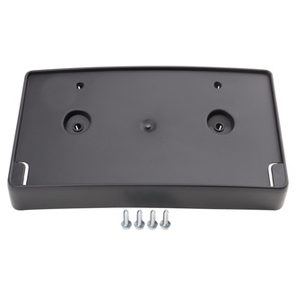 TRQ® - Black License Plate Bracket