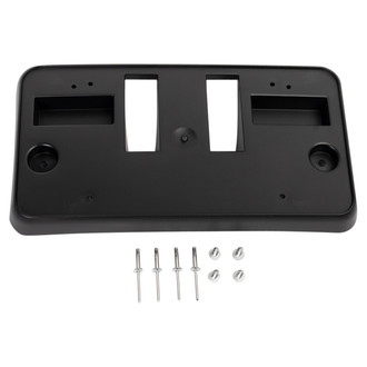 TRQ® - Black License Plate Bracket