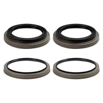 TRQ® - Front Driver and Passenger Side Inner and Outer Wheel Seal