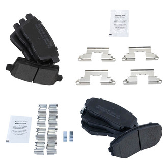 TRQ® - Semi-Metallic Disc Brake Pads