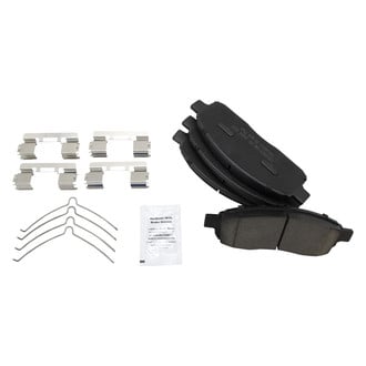 TRQ® - Ceramic Front and Rear Disc Brake Pads