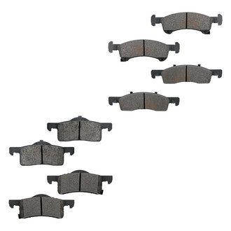 TRQ® - Semi-Metallic Disc Brake Pads