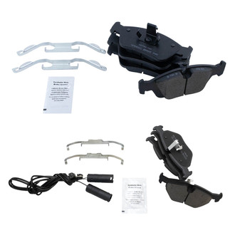 TRQ® - Ceramic Front and Rear Disc Brake Pads