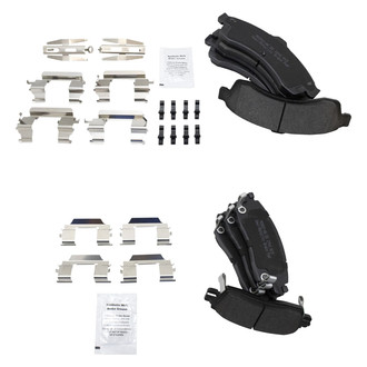 TRQ® - Semi-Metallic Disc Brake Pads