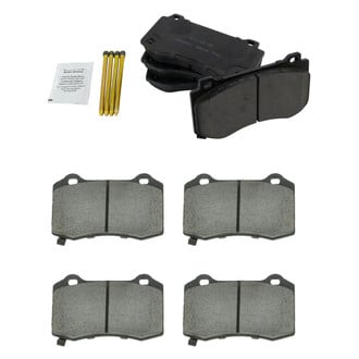 TRQ® - Ceramic Front and Rear Disc Brake Pads
