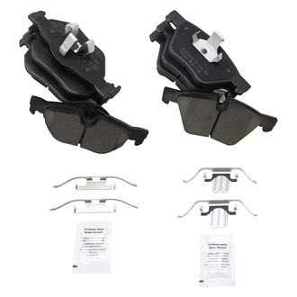 TRQ® - Ceramic Front and Rear Disc Brake Pads