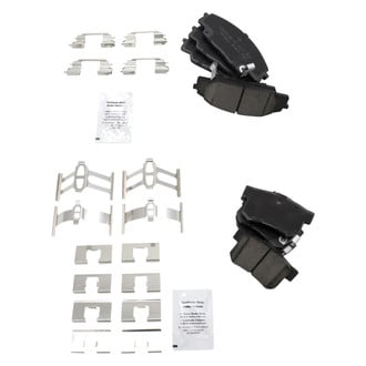 TRQ® - Ceramic Front and Rear Disc Brake Pads