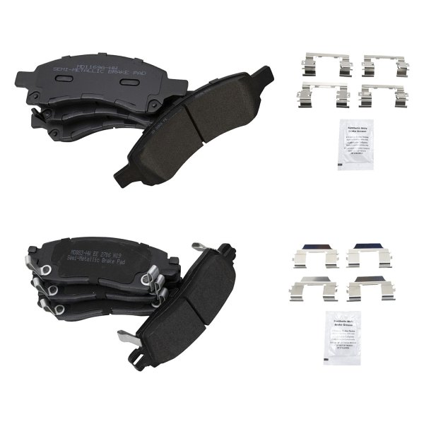 TRQ® - Semi-Metallic Disc Brake Pads