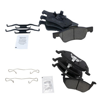 TRQ® - Ceramic Front and Rear Disc Brake Pads