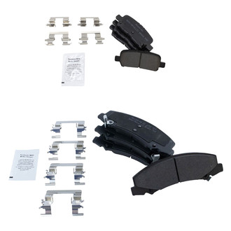 TRQ® - Semi-Metallic Disc Brake Pads