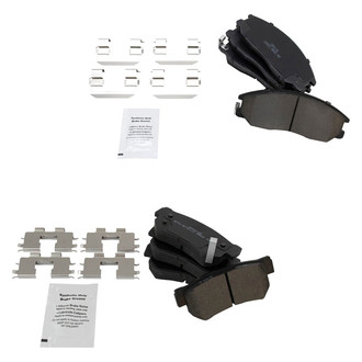 TRQ® - Semi-Metallic Disc Brake Pads
