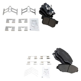 TRQ® - Semi-Metallic Disc Brake Pads