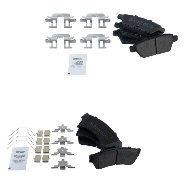 TRQ® - Semi-Metallic Disc Brake Pads