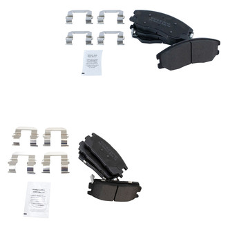 TRQ® - Semi-Metallic Disc Brake Pads
