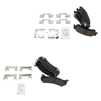 TRQ® - Semi-Metallic Disc Brake Pads