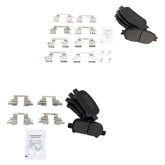 TRQ® - Semi-Metallic Disc Brake Pads