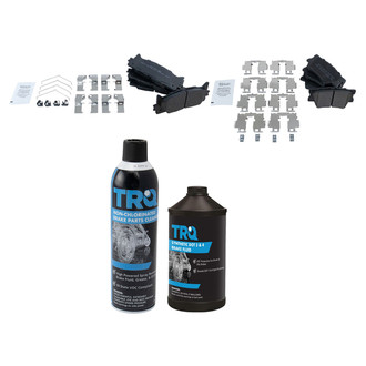 TRQ® - Semi-Metallic Disc Brake Pads