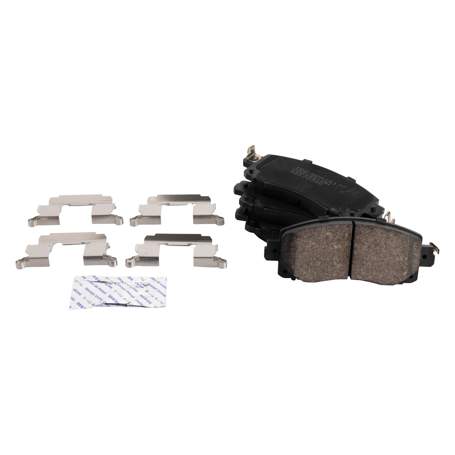 TRQ® BFA15177 - Ceramic Front Disc Brake Pads
