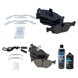 TRQ® - Ceramic Front and Rear Disc Brake Pads
